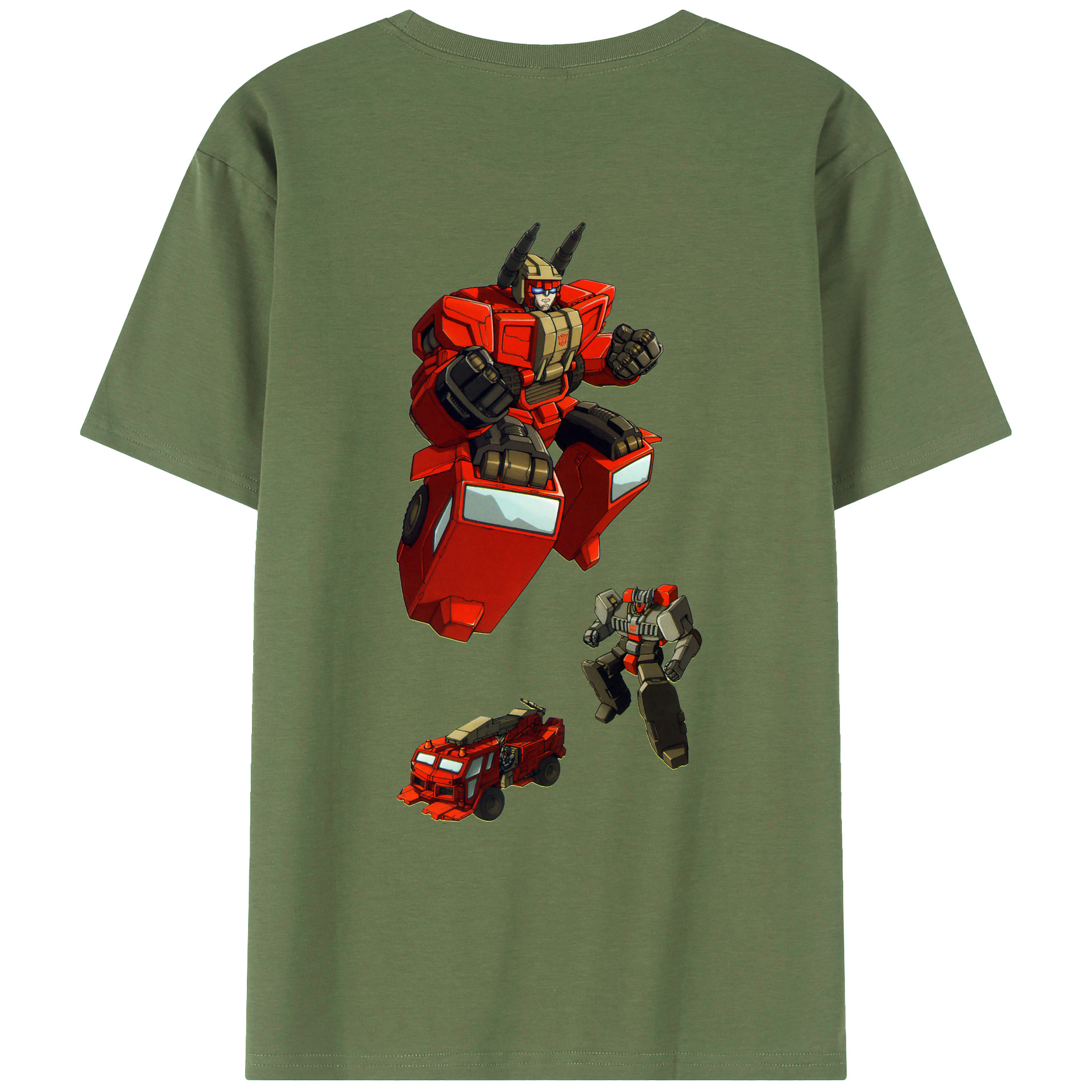 （画像用）  綿100％ メンズ半袖Tシャツ（バックプリント） 通気性